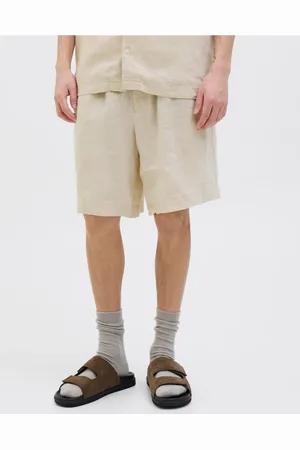 JACK & JONES Pantalones cortos plateados de