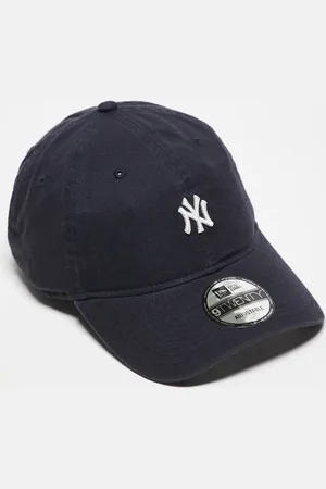 New Era Gorra negra con logo pequeño de los NY Yankees 9Twenty de