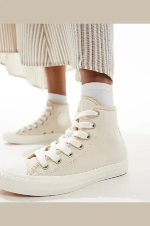 Converse Zapatillas de deporte hi-top blanco marfil Chuck Taylor All Star Hi de
