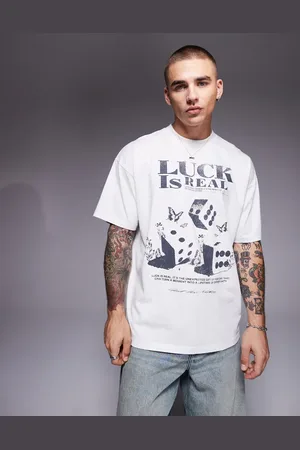 Good For Nothing Camiseta extragrande con estampado "Luck" de