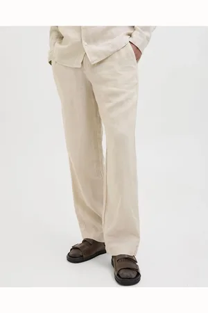 JACK & JONES Pantalones chinos plateados de