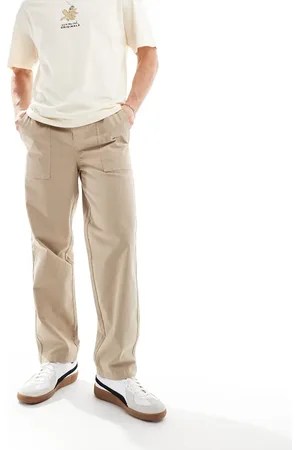 Only & Sons Pantalones color piedra sueltos de estilo worker de -Beis neutro