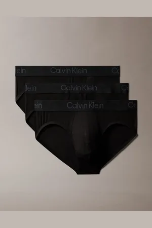 Calvin Klein Pack de 3 calzoncillos negros de talle alto de modal muy suave de