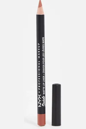 NYX PROFESSIONAL MAKEUP Delineador de labios Suede Matte de : Tono London-Beis