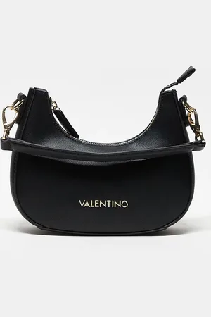 VALENTINO Bolso saddle negro Zero de Valentino