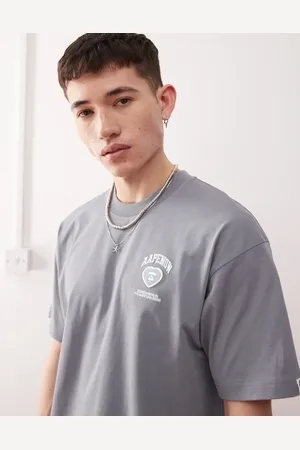 A Bathing Ape Camiseta claro con logo de corazón de