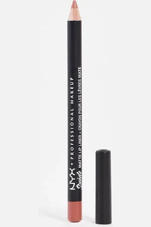 NYX PROFESSIONAL MAKEUP Delineador de labios Suede Matte de : Tono Free Spirit-Beis