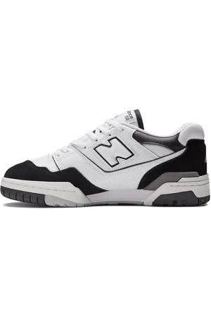 New Balance Zapatillas en blanco y negro 550 de