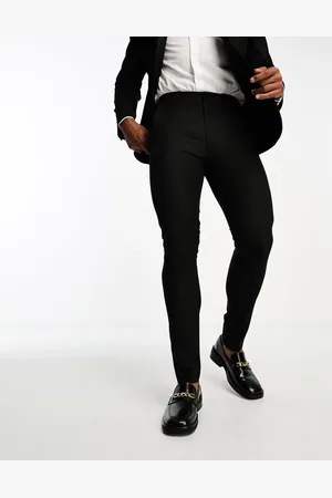 ASOS Pantalones de traje estilo esmoquin ajustados en de
