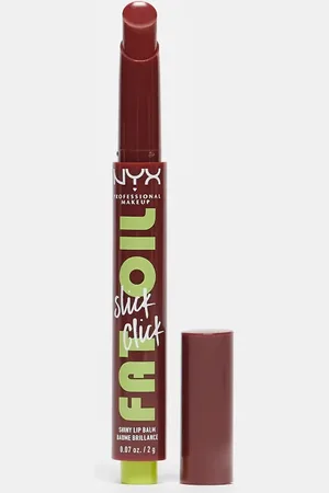 NYX PROFESSIONAL MAKEUP Bálsamo labial Fat Oil Slick Click de : Tono -Rojo