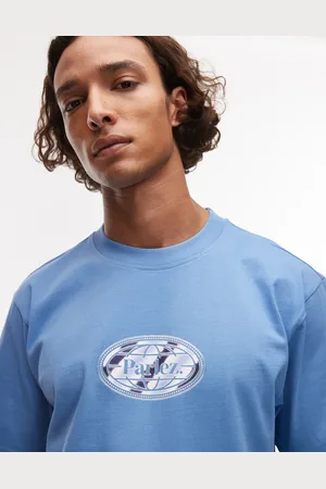 Parlez Camiseta con logo vintage cromado de