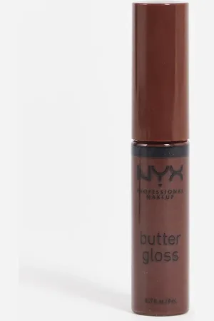 NYX PROFESSIONAL MAKEUP Brillo de labios Butter Gloss de : Tono Lava Cake-Marrón