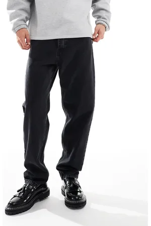Carhartt Vaqueros negros de corte tapered holgado Newel de