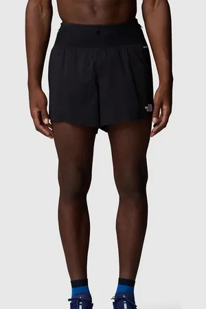 The North Face Pantalones cortos de 5" negros con diseño 2 en 1 Sunriser de