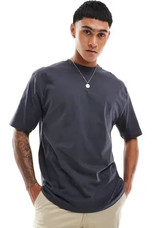 ASOS Camiseta holgada con estampado abstracto de ciudad en la espalda de