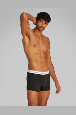 Calvin Klein Pack de 3 calzoncillos de color azul y verde menta reforzados Icon Cotton Stretch de -Multicolor