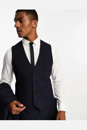 ASOS Chaleco de traje entallado en de