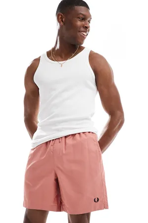 Fred Perry Shorts de baño rosas de