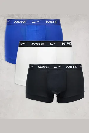 Nike Pack de 3 calzoncillos de color morado, blanco y negro Everyday Cotton Stretch de -Multicolor