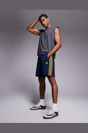 adidas Pantalones cortos azul marino Firebird de