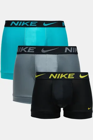 Nike Pack de 3 calzoncillos de color azul, negro y gris básicos de microfibra Dri-FIT Essential Microfibre de -Multicolor