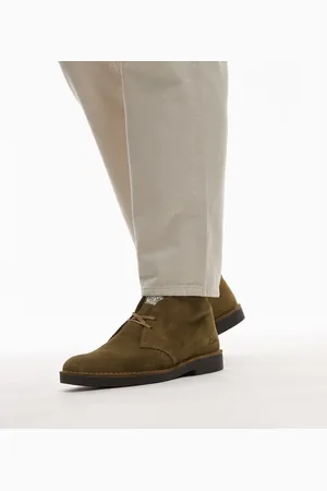Clarks Botas Desert oliva de ante Evo de