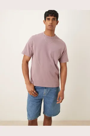 Abercrombie & Fitch Camiseta color de manga corta y estilo vintage de -Rojo