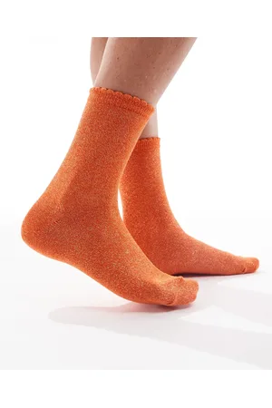 Pieces® Calcetines con acabado de purpurina de