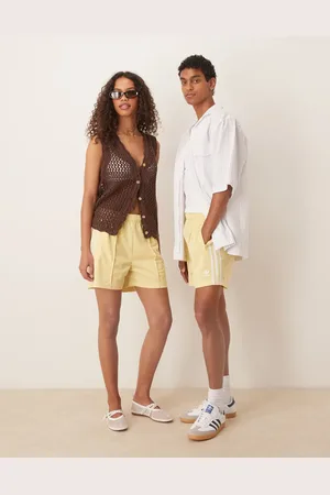 adidas Pantalones cortos amarillos Firebird de