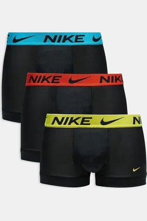 Nike Pack de 3 calzoncillos negros con cinturillas en contraste Elite Breathe de