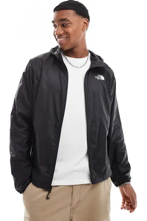 The North Face Chaqueta cortavientos negra TNF Cyclone de