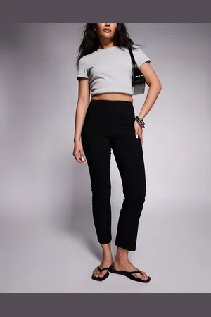 River Island Pantalones de campana negros de (parte de un conjunto)