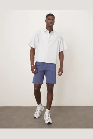 GANT Pantalones cortos chinos de corte slim de sarga de