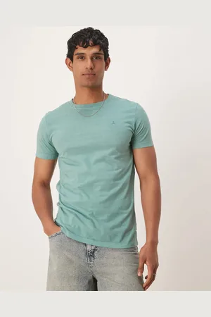 SCALPERS Camiseta azul con detalle de calavera de