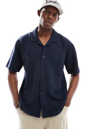 Threadbare Camisa de manga corta de punto texturizado de