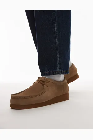 Clarks Zapatos color arena oscuro de ante Wallabe Evo de -Negro