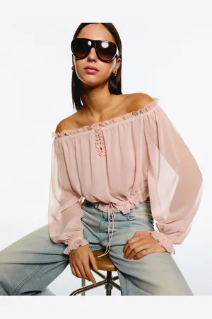 Bershka Blusa Manga Larga Lazada Mujer S