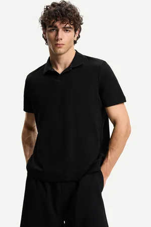 Bershka Polo Estructura Hombre L