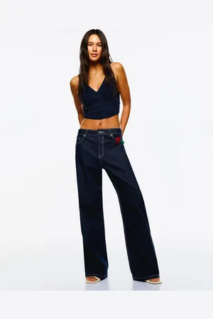 Bershka Jeans Baggy Mujer 32