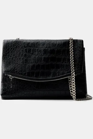 Bershka Bolso Mini Efecto Piel Cadena Mujer