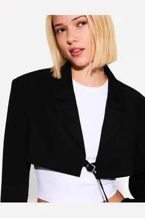 Bershka Blazer Cropped Mujer Xl