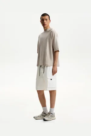 Bershka Bermuda Jogger Cargo Hombre Xs