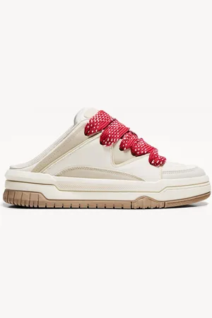 Bershka Zapatilla Skate Destalonada Mujer 38