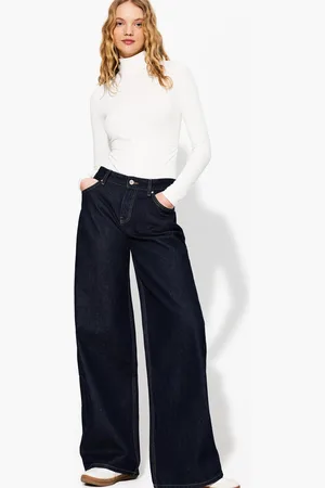 Bershka Body Manga Larga Cuello Alto Mujer L