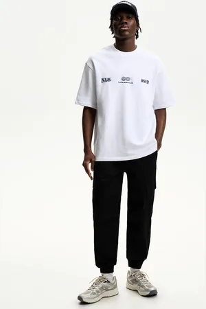 Bershka Pantalón Jogger Slim Hombre Xs