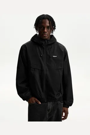 Bershka Cazadora Técnica Capucha Hombre M