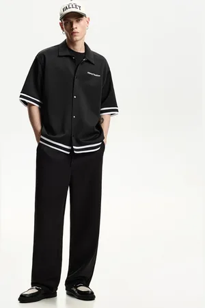 Bershka Pantalón Baggy Jogger Hombre M
