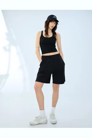 Bershka Bermuda Felpa Bordado Mujer 10-12