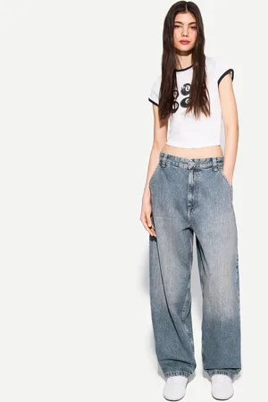 Bershka Jeans Skater Mujer 38