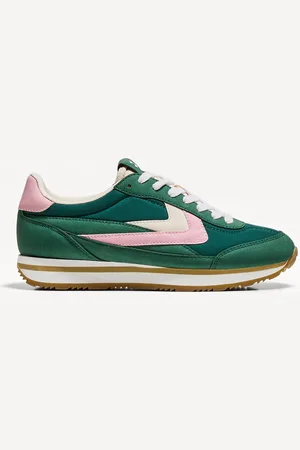 Bershka Zapatilla Deportiva Retro Mujer 38